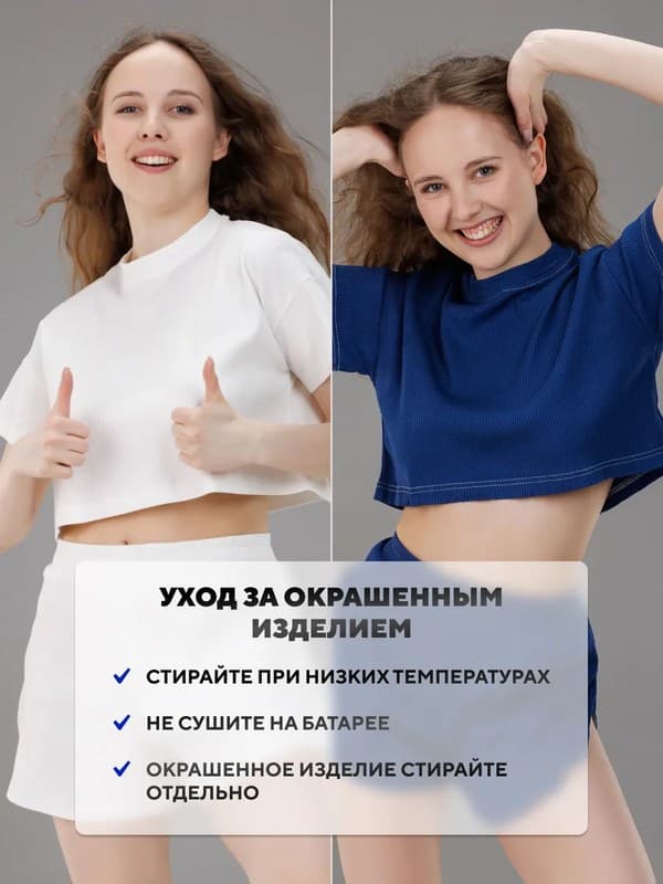 Синяя краска для натуральных тканей BFColor на 1 кг вещей