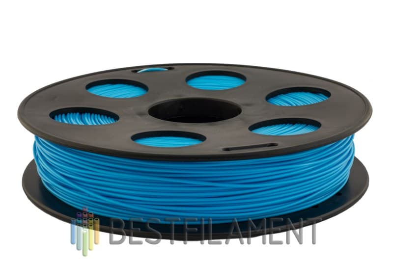 Голубой ABS пластик Bestfilament для 3D-принтеров 0,5 кг (1,75 мм)