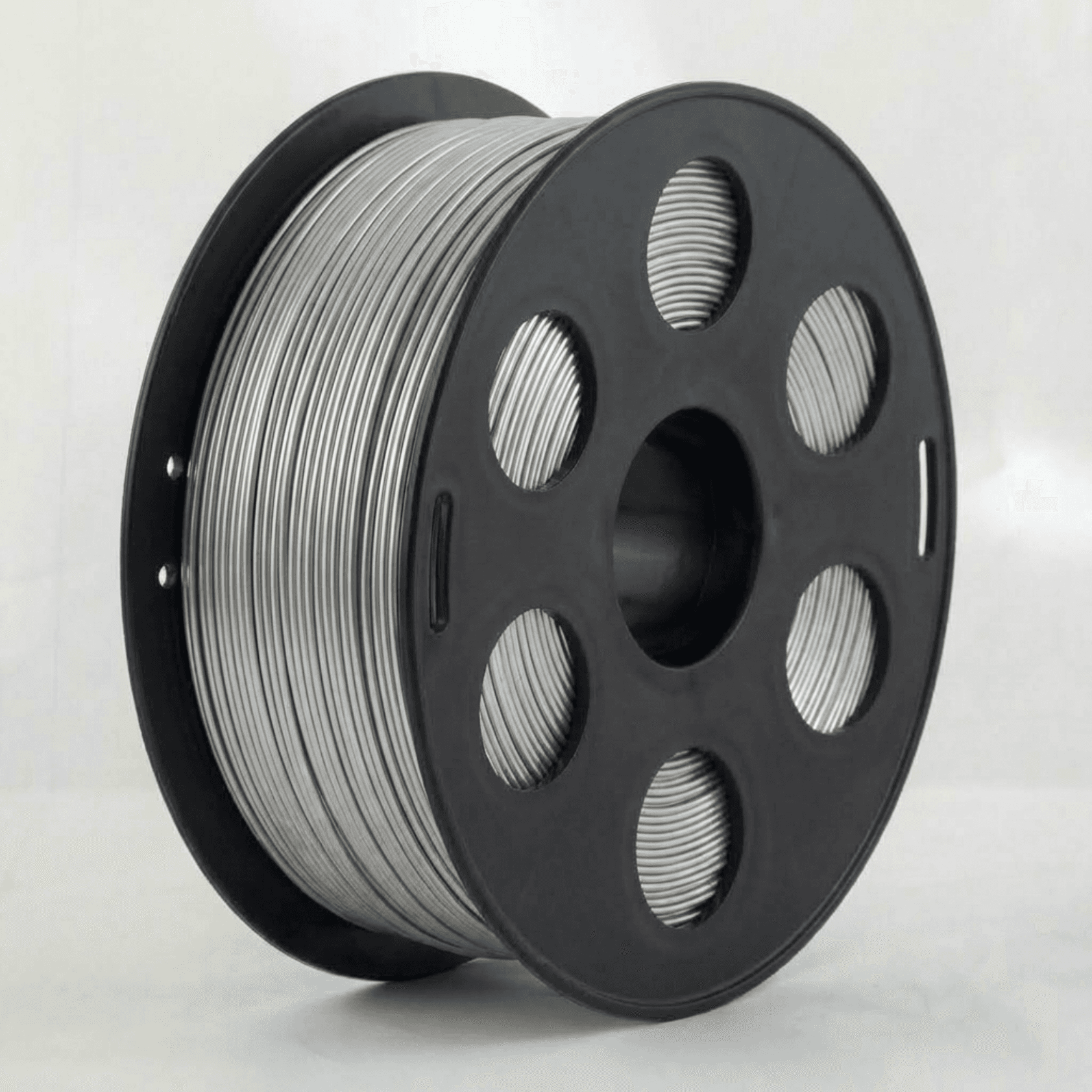 ABS серебристый металлик 1 кг 1,75мм