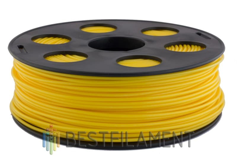 Желтый ABS пластик Bestfilament для 3D-принтеров 1 кг (2,85 мм)