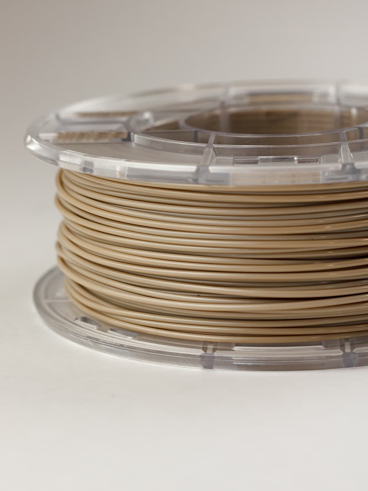 Бежевый PEEK пластик Bestfilament для 3D-принтеров 0,25 кг (1,75 мм)