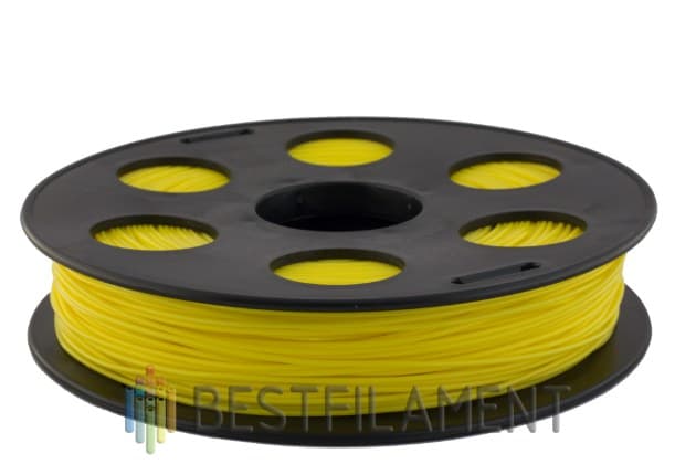 Желтый PETG пластик Bestfilament для 3D-принтеров 0,5 кг (1,75 мм)