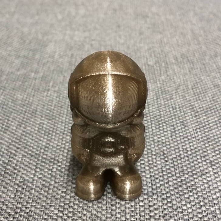 Золотистый металлик PETG пластик Bestfilament для 3D-принтеров 1 кг (1,75 мм)