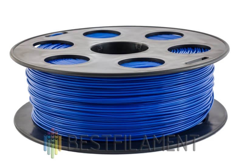 Синий PETG пластик Bestfilament для 3D-принтеров 1 кг (1,75 мм)
