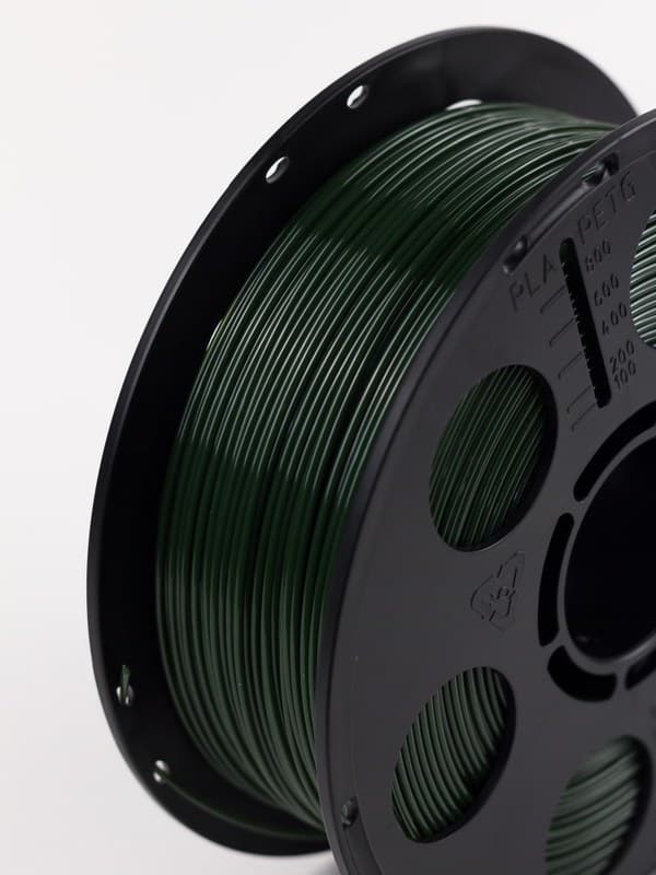 Темно-зеленый PETG пластик Bestfilament для 3D-принтеров 1 кг (1,75 мм)