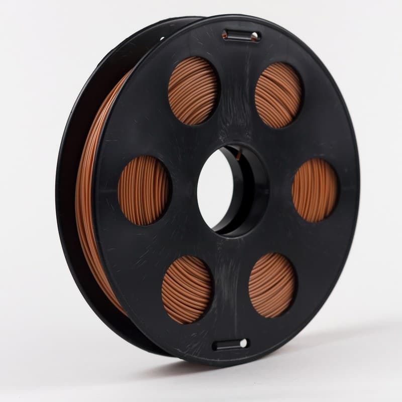 Коричневый PLA пластик Bestfilament для 3D-принтеров 0,5 кг (1,75 мм)