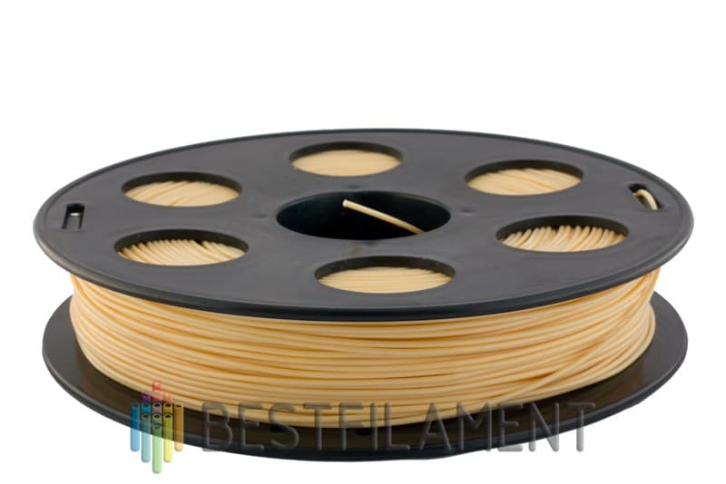 Кремовый PLA пластик Bestfilament для 3D-принтеров 0,5 кг (1,75 мм)