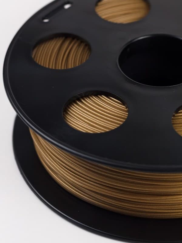 Золотистый металлик PLA пластик Bestfilament для 3D-принтеров 1 кг (1,75 мм)