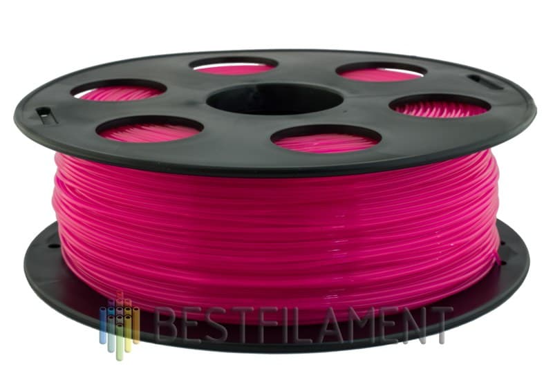 Розовый PLA пластик Bestfilament для 3D-принтеров 1 кг (1,75 мм)