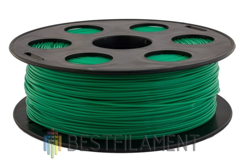 Зеленый PLA пластик Bestfilament для 3D-принтеров 1 кг (2,85 мм)
