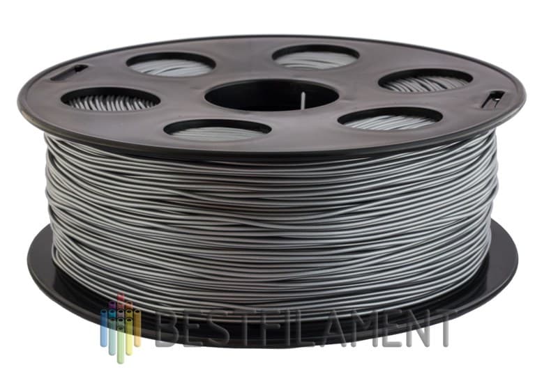 Серебристый металлик PLA пластик Bestfilament для 3D-принтеров 1 кг (2,85 мм)