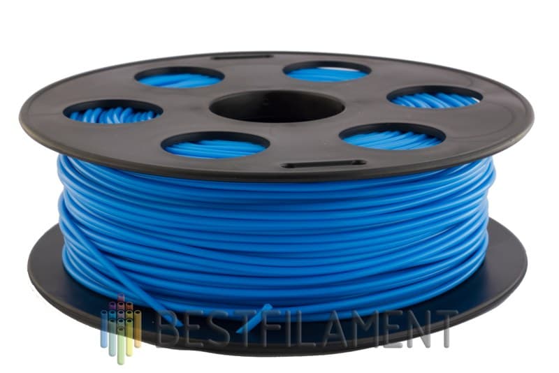 Синий PLA пластик Bestfilament для 3D-принтеров 1 кг (2,85 мм)