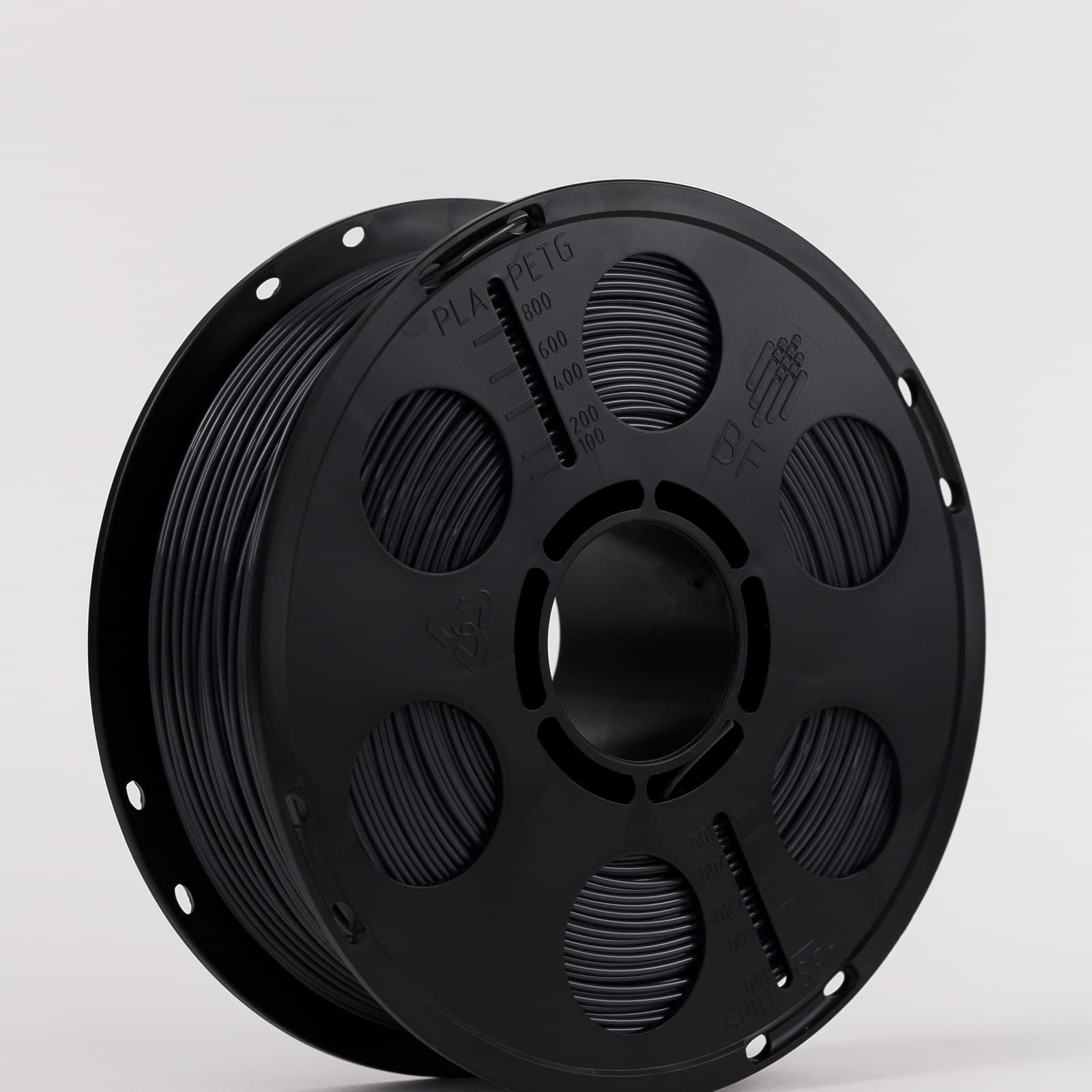 Черный PLA пластик Bestfilament для 3D-принтеров 1 кг (2,85 мм)