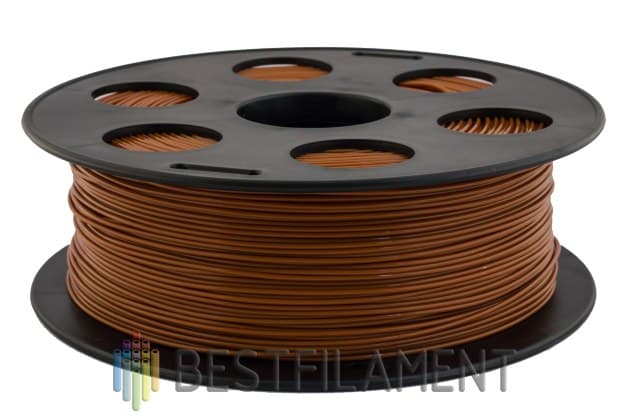 Шоколадный PLA пластик Bestfilament для 3D-принтеров 1 кг (2,85 мм)