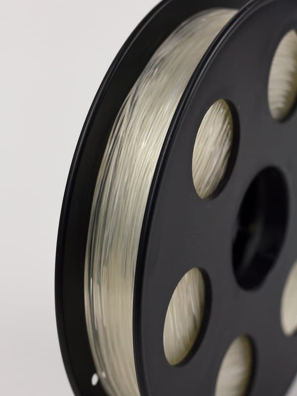 Натуральный (прозрачный) TPU SOFT пластик Bestfilament для 3D-принтеров 0,5 кг (1,75 мм)