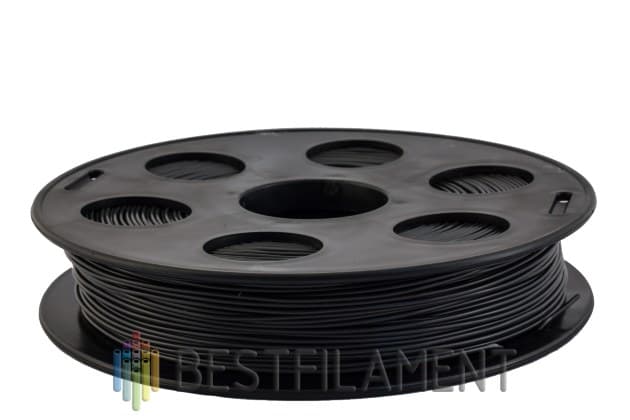 Черный TPU SOFT пластик Bestfilament для 3D-принтеров 0,5 кг (1,75 мм)
