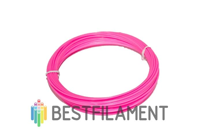 Пробник розового PLA-пластика Bestfilament, 1,75 мм