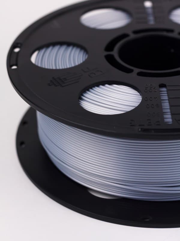 Серебристый PLA-шелк пластик Bestfilament для 3D-принтеров 1 кг (1,75 мм)
