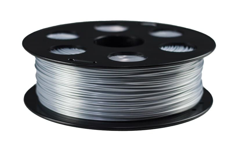 Серебристый PLA-шелк пластик Bestfilament для 3D-принтеров 1 кг (1,75 мм)