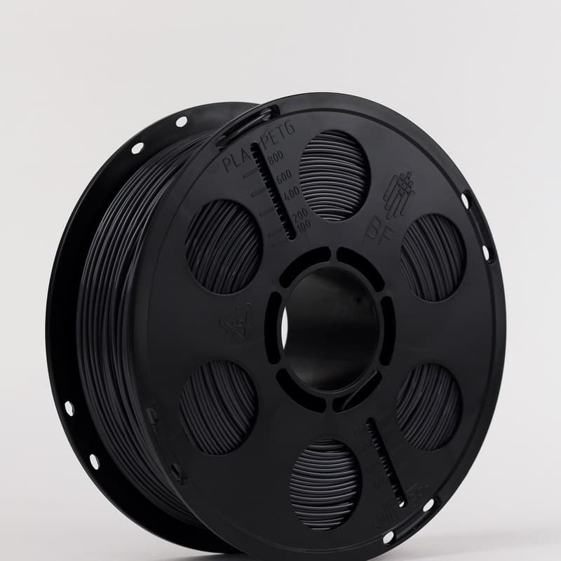 Черный PLA пластик Bestfilament для 3D-принтеров 1 кг (2,85 мм)